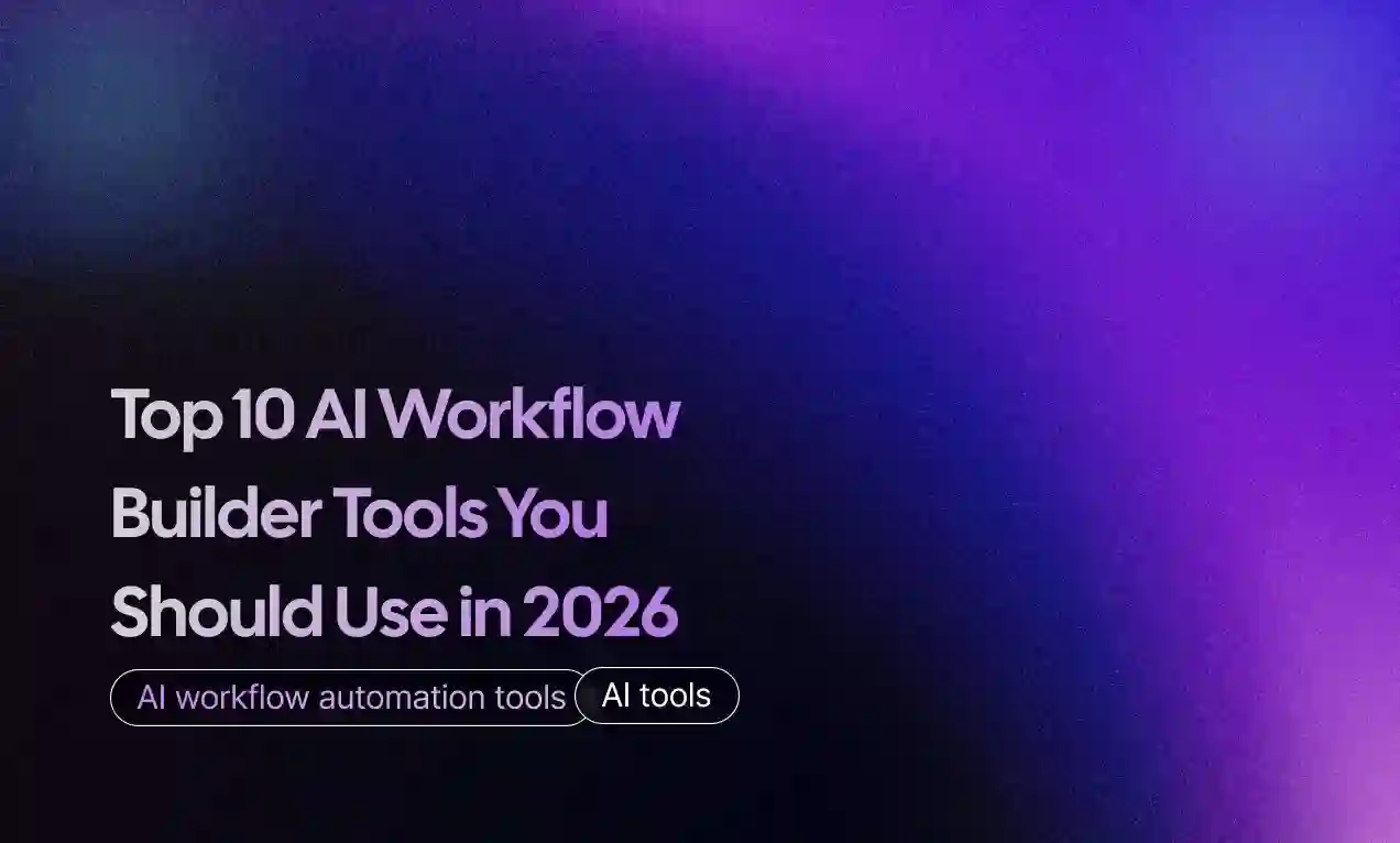 AI Workflow Builder Tools