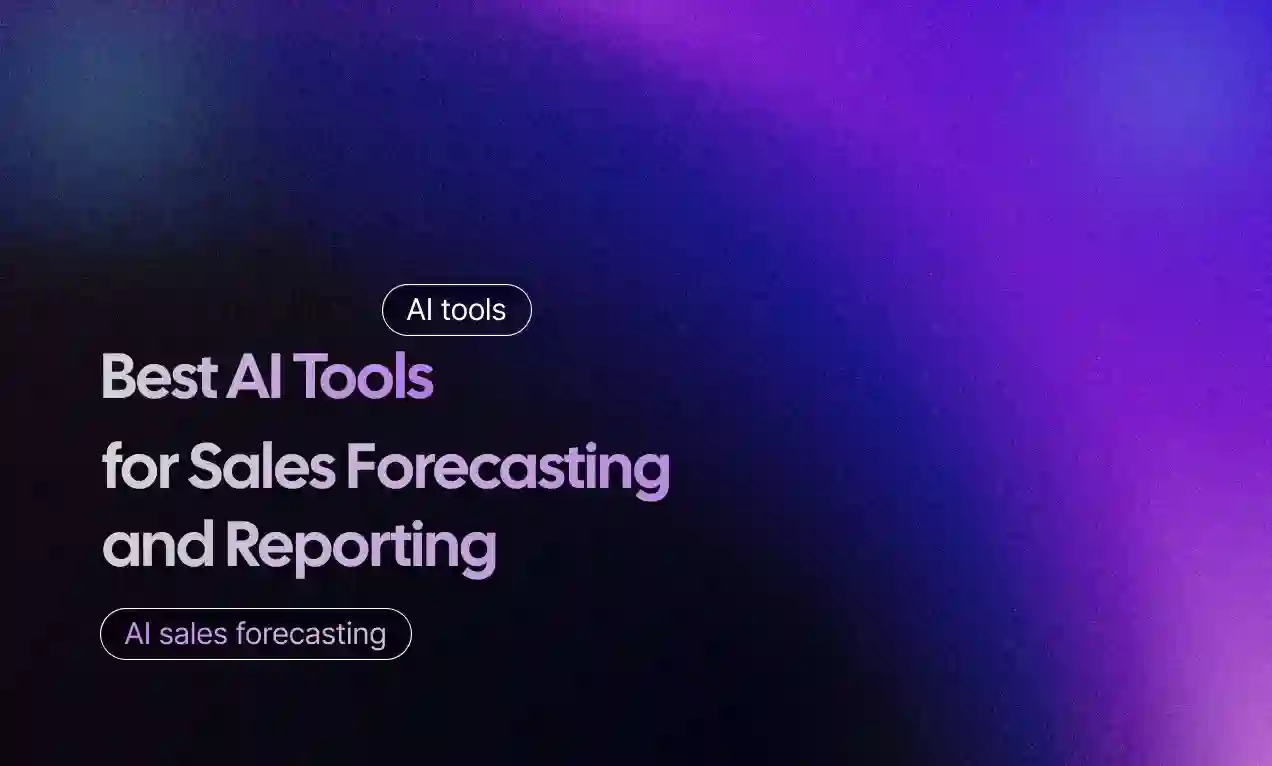 Sales Forecasting and Reporting