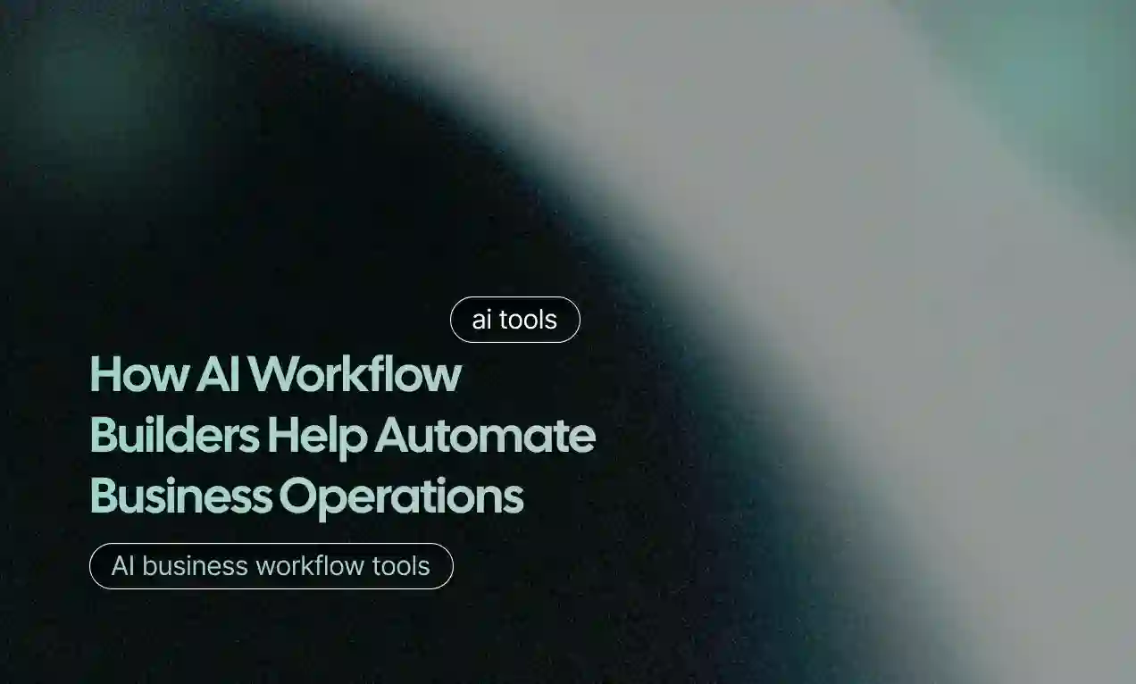 AI Workflow Builders