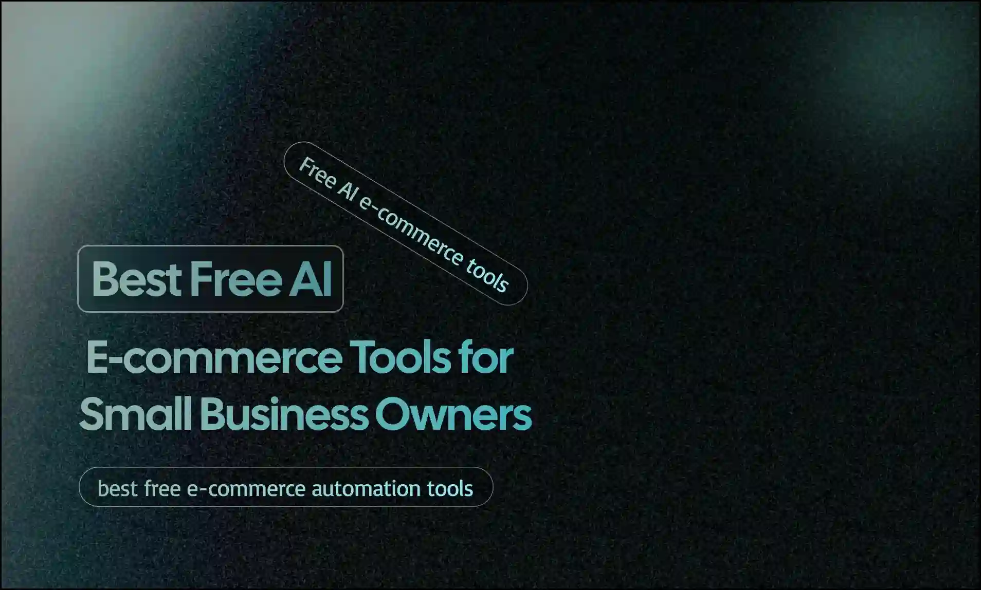 E-commerce Tools for Small Business Owners