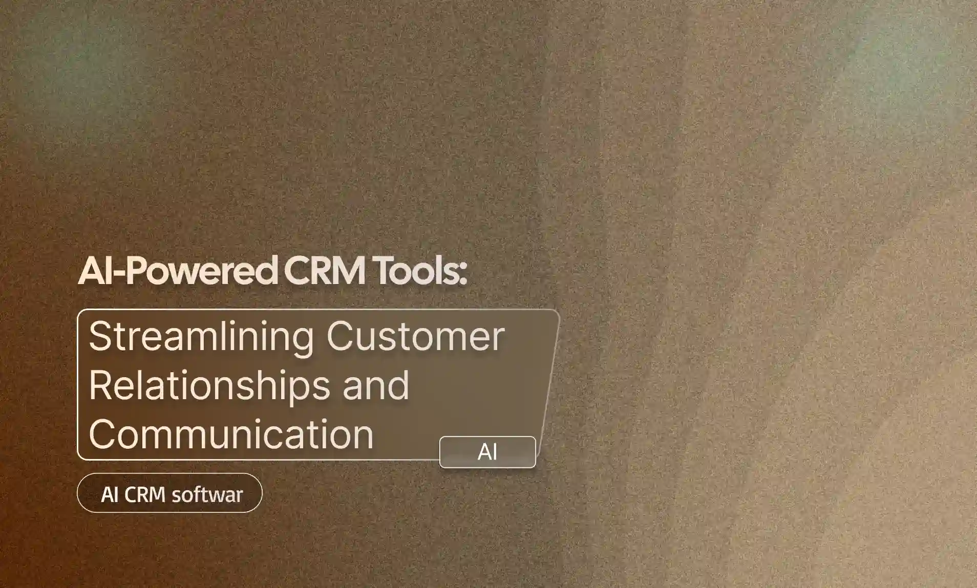 Customer Relationships and Communication