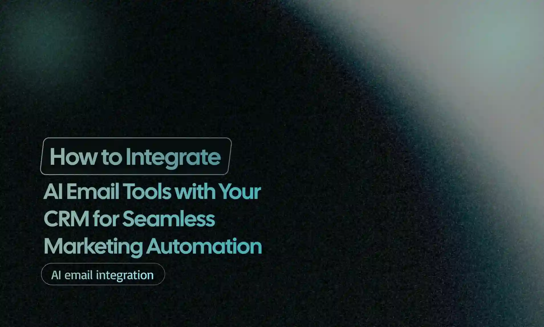 CRM for Seamless Marketing Automation