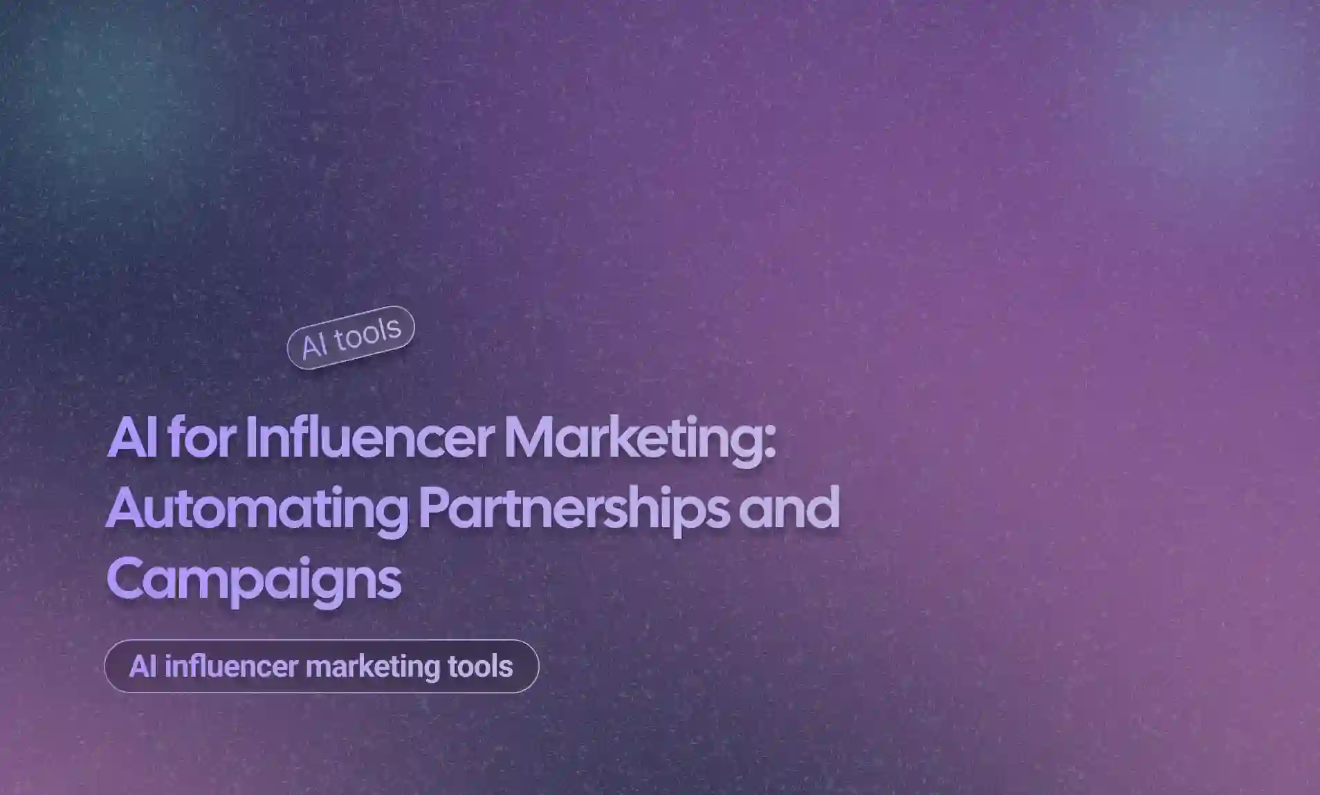 Automating Partnerships and Campaigns