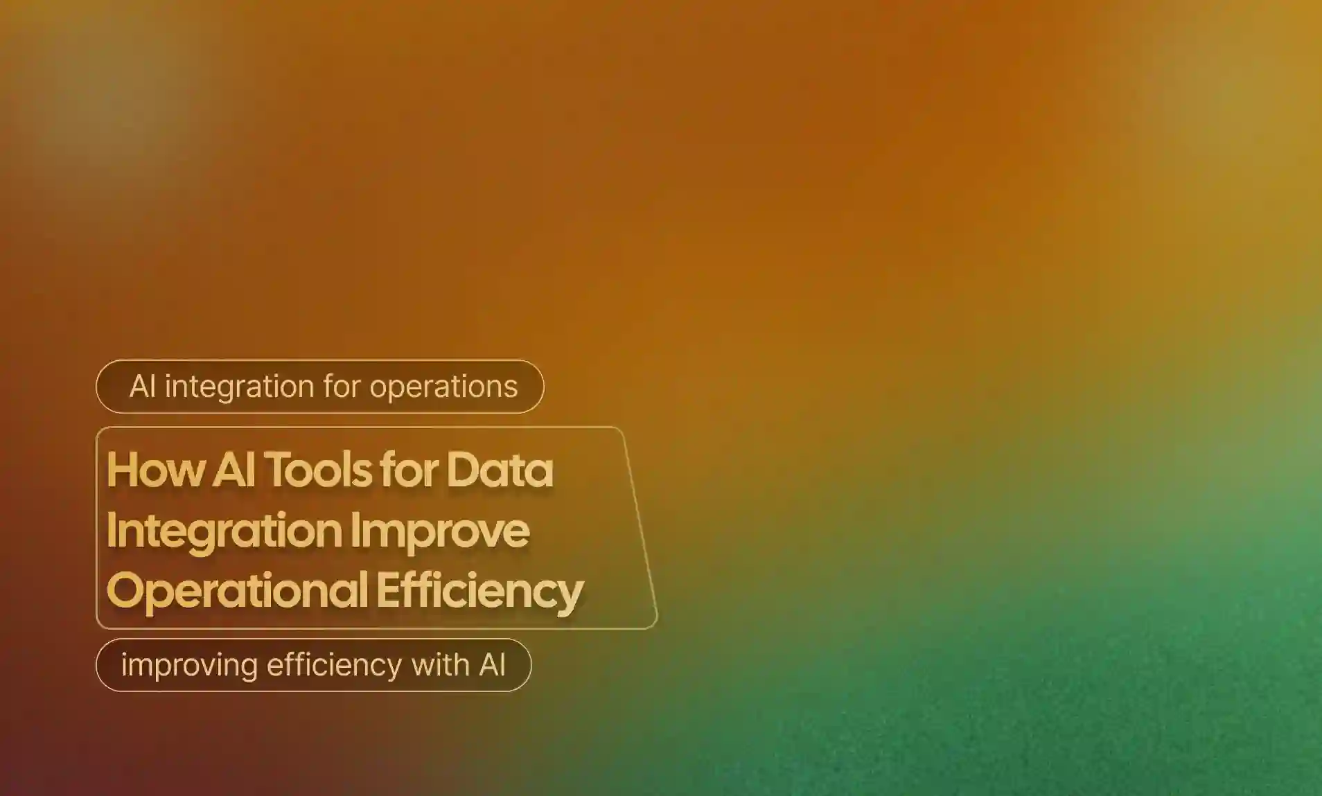 AI Tools for Data Integration