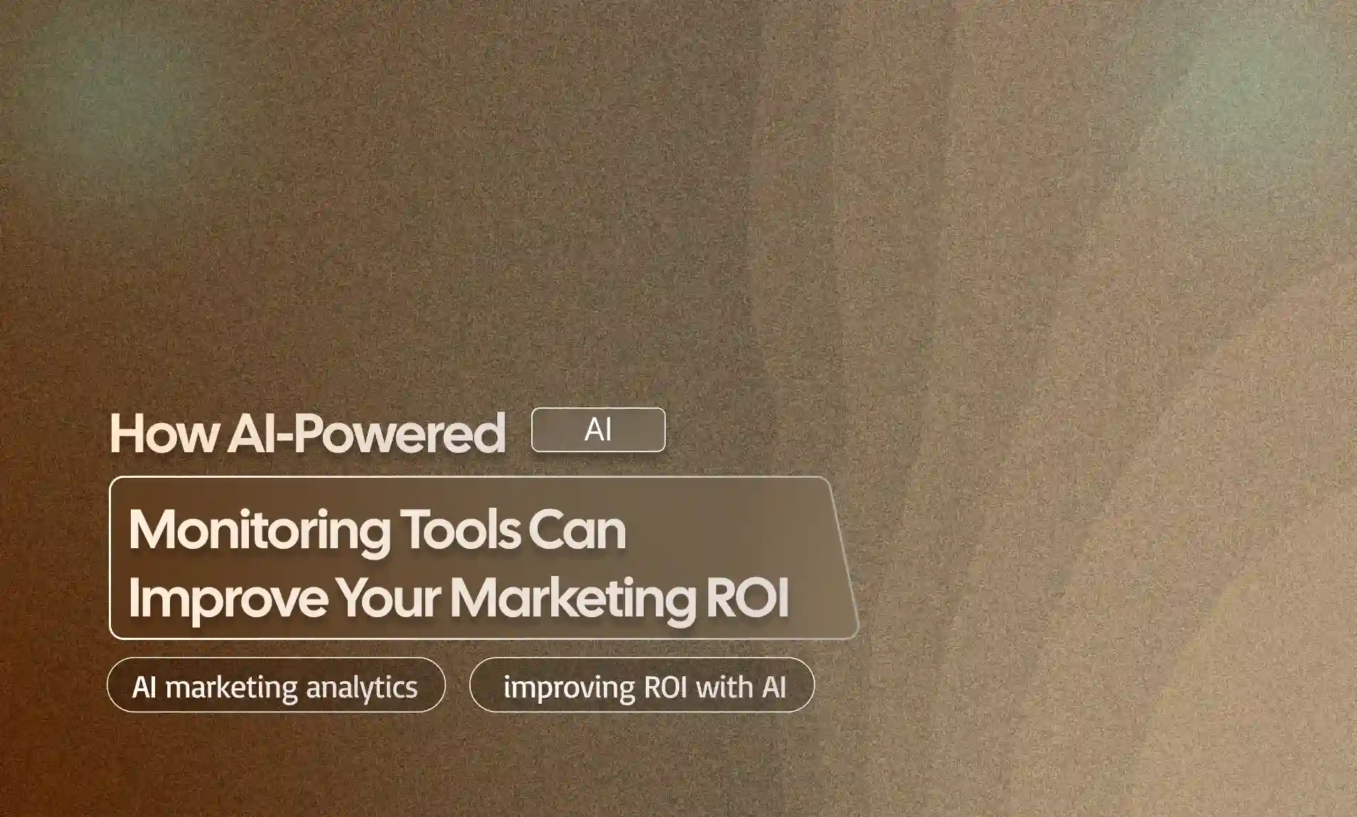 Improve Your Marketing ROI